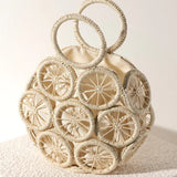 Sunshine Woven Straw Handle Bag