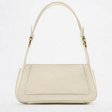 Square Faux Patent Finished Shoulder Bag