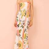 Summer Sexy Split Wrap Printed Dresses