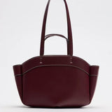 Large Capacity PU Leather Crossbody Handbag