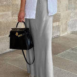 High Waist Tie Slim Mermaid Skirt