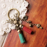 Christmas Mood Forest Deer Keychain