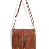 Fringe Decor Crossbody Bag