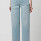 Light Blue Slim Straight Jeans