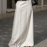 Commuting Loose A-Line Skirt