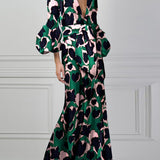 Sexy V-Neck Maxi Dress