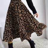 Sexy Leopard Print High Waist Skirt