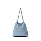 Washed Effect Slouchy Utility Tote Bag