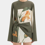 Constance Twist Mini Dress