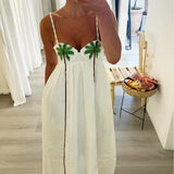 Palm Oasis Slip Dress