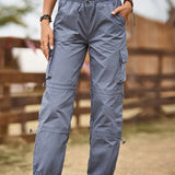 Trendy Multi-Pocket Adjustable Cargo Pants