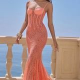 Dress with Spaghetti Straps
