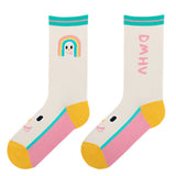 Cartoon Character Pattern Cotton Socks