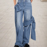 Spring High-Waist Denim