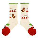 Cute Bear Cartoon Socks
