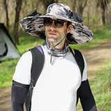 Rechargeable & Solar-Powered Outdoor Fan Hat – Fisherman Style