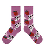 Cute Bunny Mid-Calf Socks