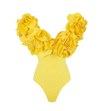 Strapless Solid Color Luxe One-Piece