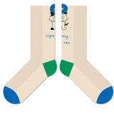 Cute Cartoon Kitty Mid-Calf Socks