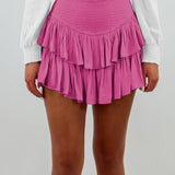 Delilah Ruffle Mini Skirt
