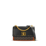 Studded Chain Crossbody Mini Box Bag