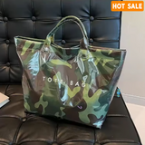 Women's Letters Print Tote Bag