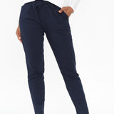 Montgomery Navy Drawstring Pants