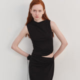Casual Slim Fit Sleeveless T-Shirt