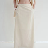 Relaxed High-Waist Skirt