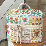 Colorful Garden Makeup Bag