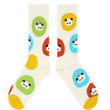 Cartoon Panda Pattern Cotton Socks