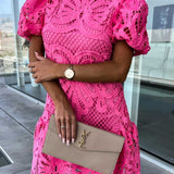 Lace Hollow Out Dress