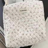 Floral Print Makeup Bag