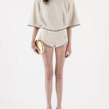 Open Back T-Shirt Jumpsuits