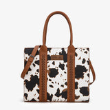 Wrangler Cow Printed Tote Bag