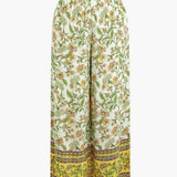 Floral Print High-Waist Wide Leg Pants
