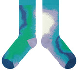 Colorful Gradient Theme Cotton Socks