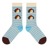 Cute Cartoon Dog Cotton Socks
