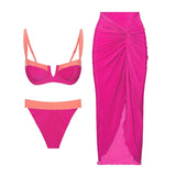 Fluorescent Sexy Bikini Set