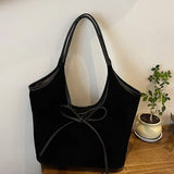 Florence Suede Bow Bag