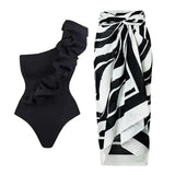 Solid One-Piece Swimsuit