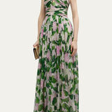 Madelaine Halterneck Floral Maxi Dress