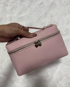 Harper Smooth Leather Vanity Bag