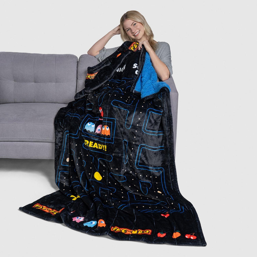 PAC-MAN Sherpa Blanket