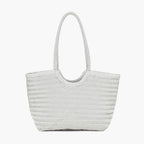 Rica Woven Faux Leather Bag