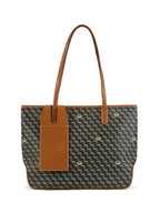 Vintage Monogram Large-Capacity Horizontal Tote Bag