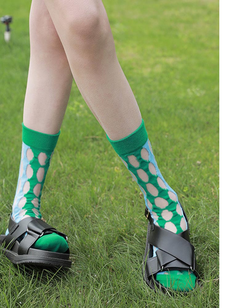 Hollow Out Ultra-Thin Mesh Stockings