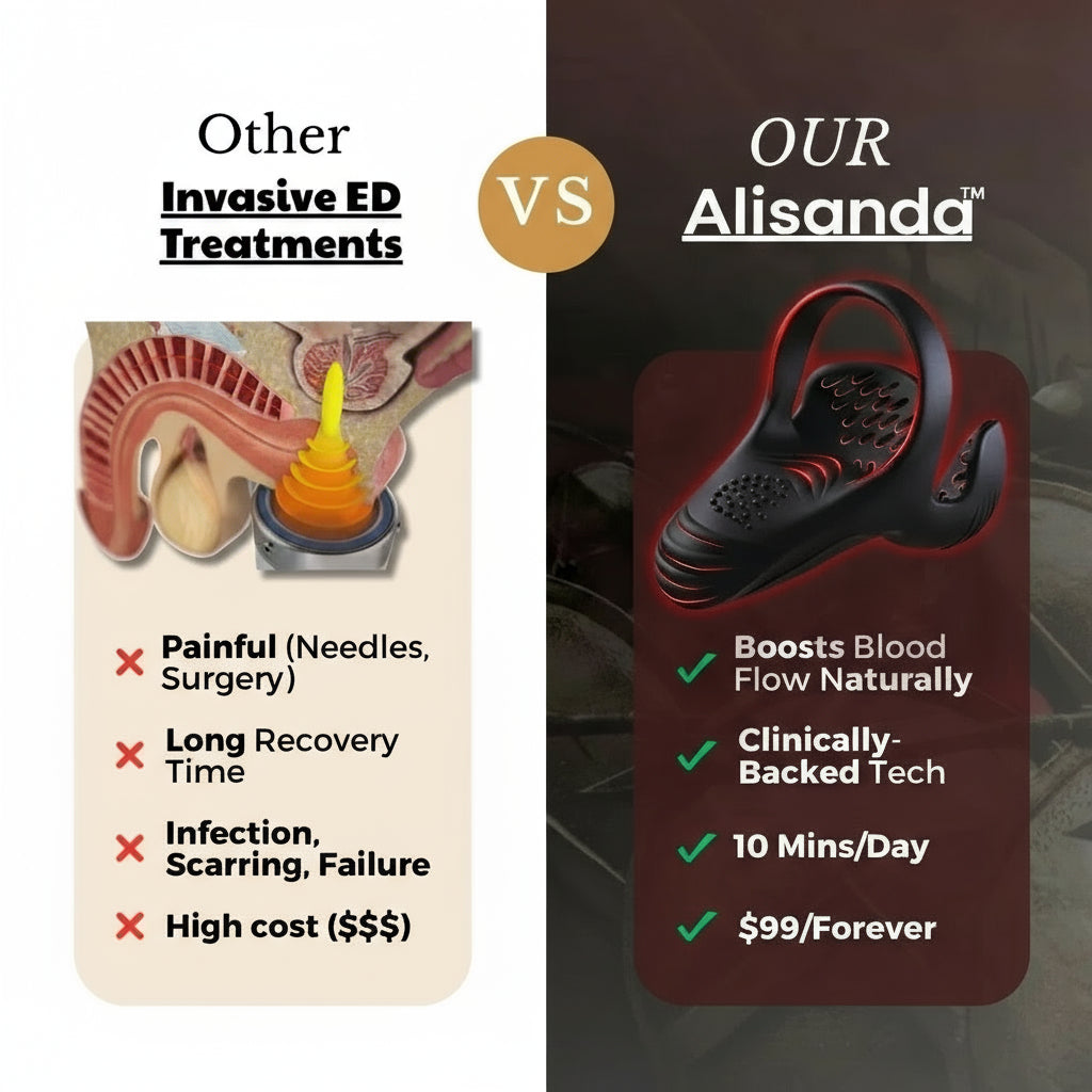 Alisanda™ VitalEngine Pro-The #1 5-in-1 at-home trainer that reverses ED; PE with advanced Precision