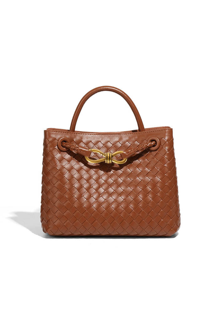 Light & Shadow Artistic Woven Tote