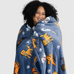 Dog Print Blanket